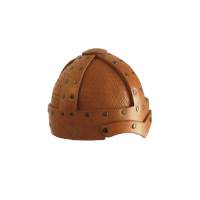 Thin Leather Helmet